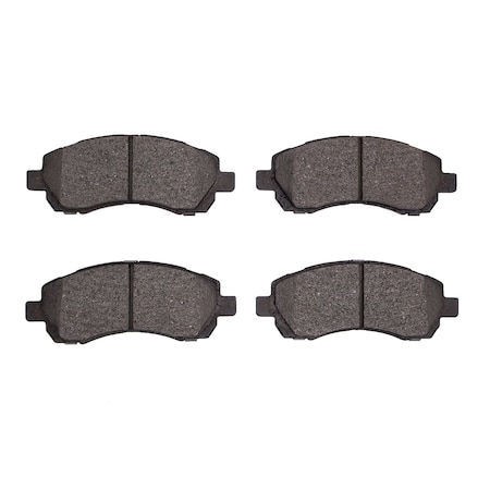 Dynamic Friction Company 3000 Keramik-Bremsbeläge – Hinten-Set, Kupferarme Formel, Geringer Staub
